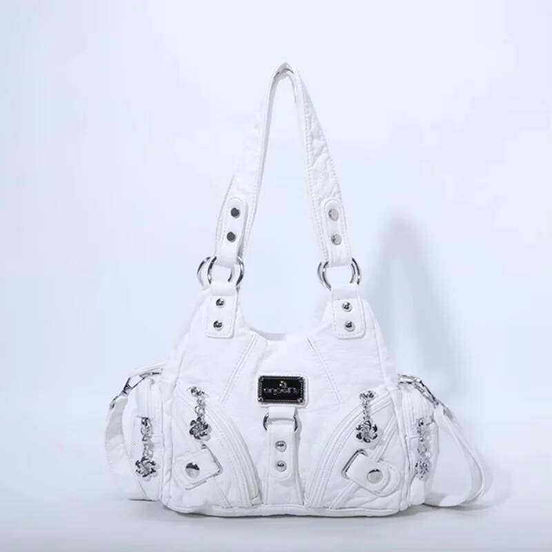 Women Handbags Soft Small Top-handle Purse Fashion Satchel Multi-Pockets Shoulder Hobos Phone Pack Tote Bag