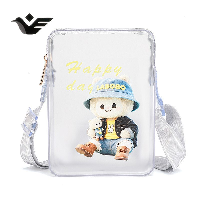 Feiyan Free Shipping New Designer Bag Luxury Shopping Bag Summer High-end Niche Bag For Women Transparent Crossbody Jelly Bag Cute Phone Bag Transpare