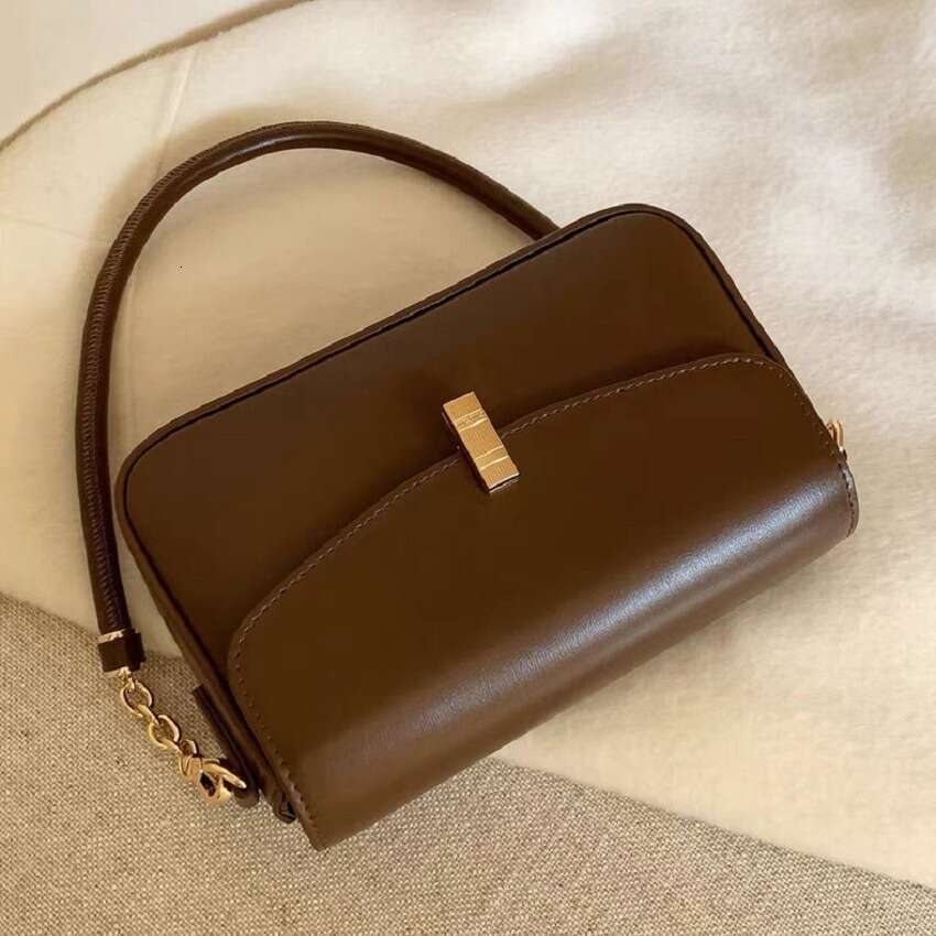 DHEssentials 2025 European Retro Underarm Bag Women's Stylish PU Crossbody Shoulder Bag