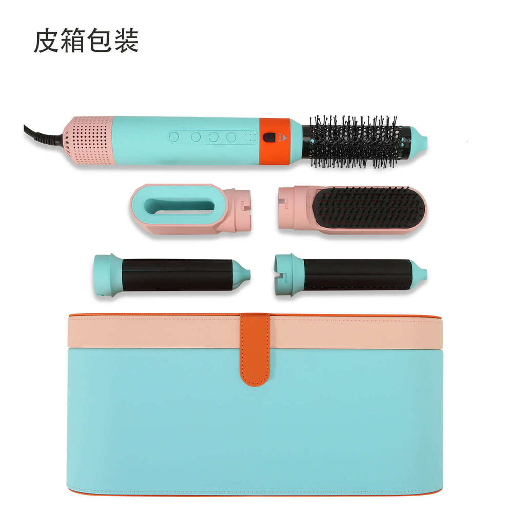5-In-1 Curling Iron Hot Air High-Speed Multi-Function Hair Dryer Automatic Curler Straightening Brush Styling Tool