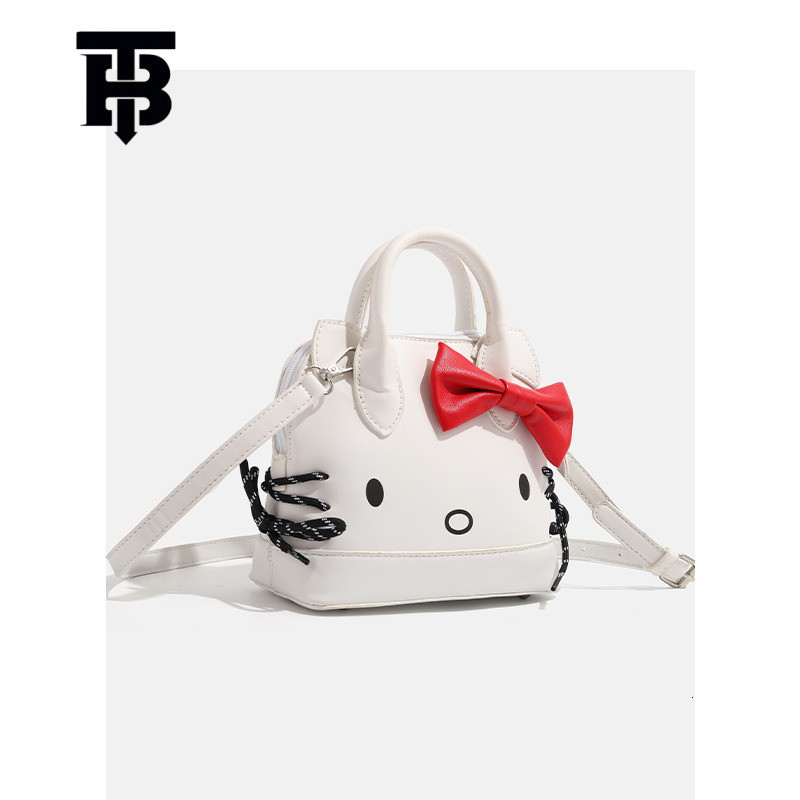 TB BHULAMTE CDIWRI&KARI High-value Girl Designer S Bag Kitty Cartoon Handbag 2025 Spring Summer New Fashion Versatile Niche