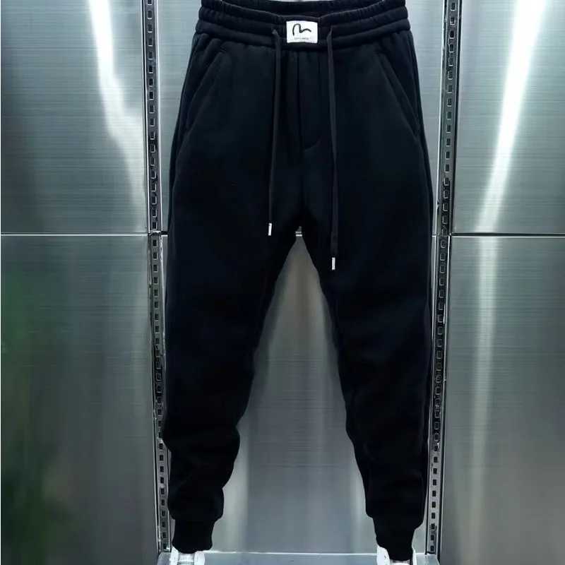 Mens Joggers Autumn Drawstring Casual Pants Korean Sweatpants Workout Running Gym Fitness Black Sports Trousers Men ClothingXJ250904
