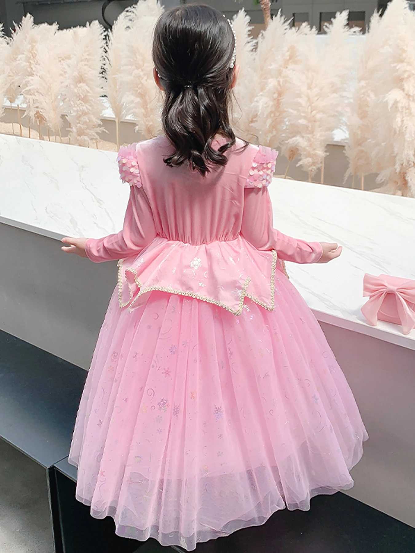 Baby Girl Princess Dress Bowknot Star Print Dress Birthday Party Tutu Dress Wedding Birthday Party Baptism Tutu Dress Christmas Z250904