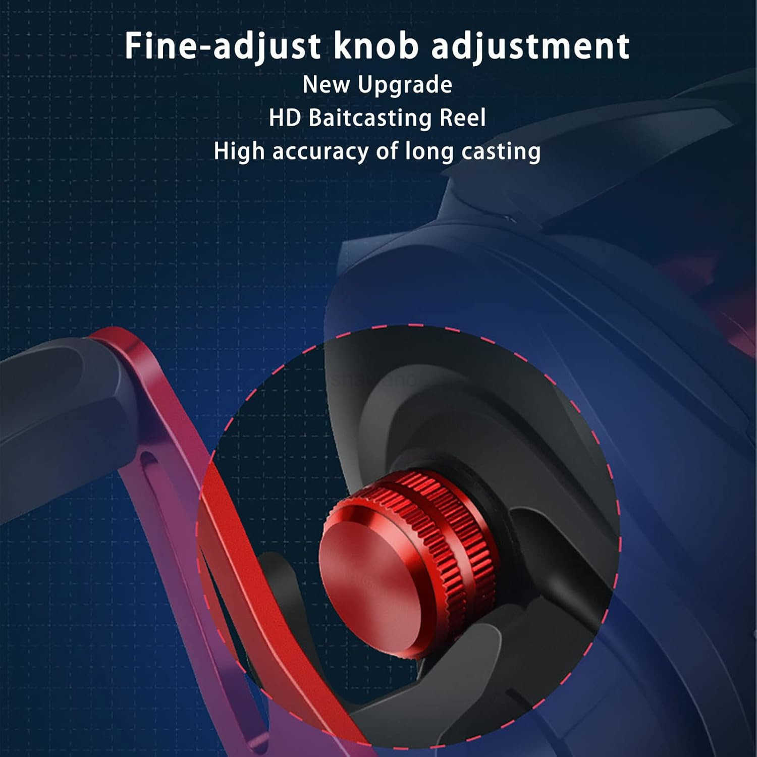 Fishing Baitcasting Reel 721 Gear Ratios Max Drag 10kg LongCasting 12 Levels Magnetic Adjustment HD Green Right Hand W250904