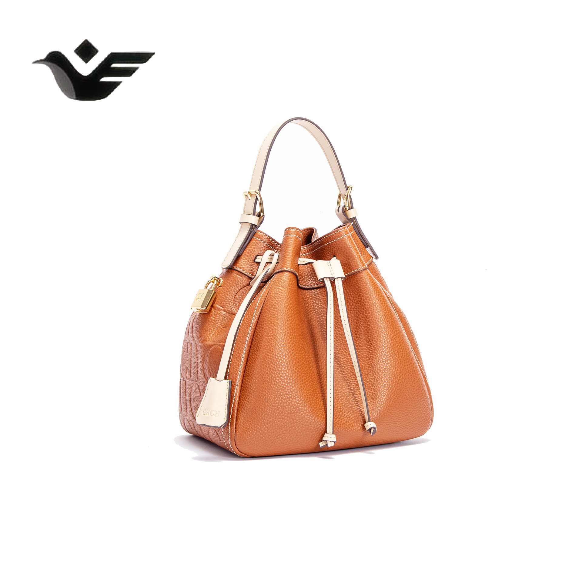 Feiyan Free Shipping New Designer Bag Luxury Shopping Bag Classic Retro Women's New Drawstring Design Versatile Casual Letter Women's New Sh