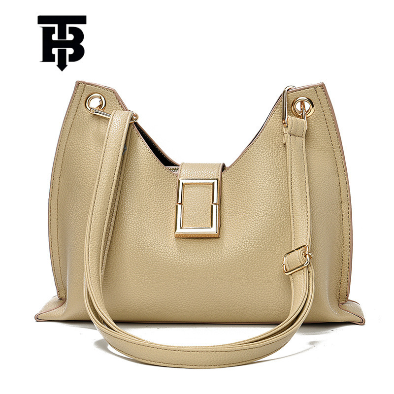 Designer s bag TB BHULAMTE 2025 New European and American Retro Solid Color Soft Leather Large Capacity Textured Handbag for Women, Mom Bag, One Piece