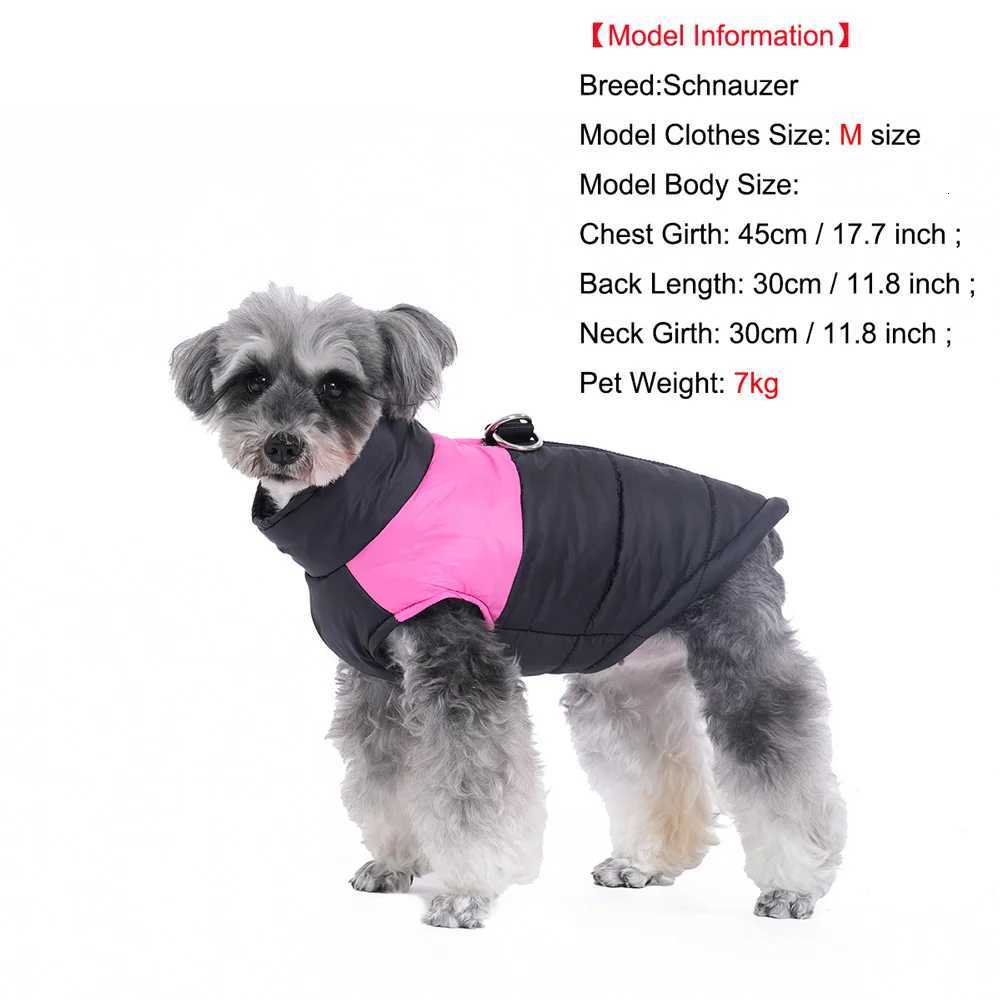 Waterproof Pet Dog Coat Vest For Small Large Dogs Winter Warm Puppy Clothes with Dring Kitten Costume Golden Retriever et W250904