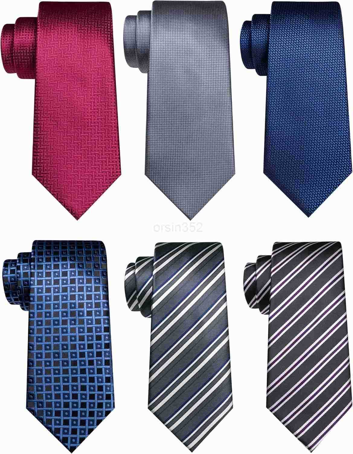 Mens Tie Casual Business Necktie 6PCS SetW250904