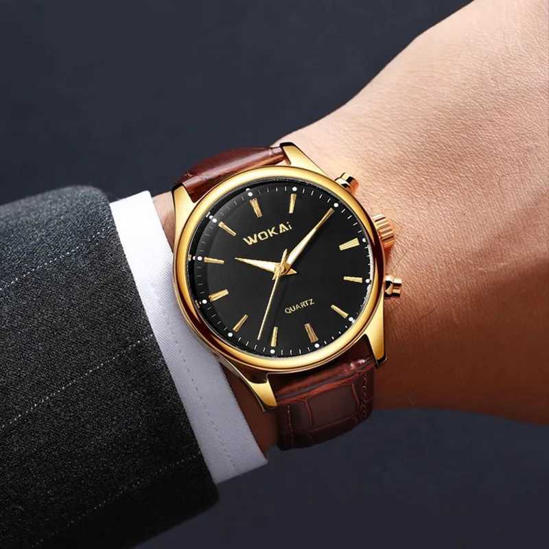 Classic Retro Watch for Men and Wen Belt Luxury Business Quartz Watches Dropshipment Relogios Mascino Montre Hme X250904