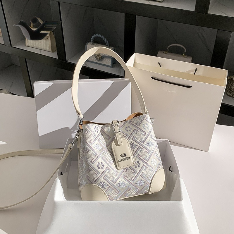 Feiyan Free Shipping New Designer Bag Luxury Shopping Bag Women's Bag Niche Design High-end Brocade Bag Women 2025 Trendy Single Shoulder Crossbo