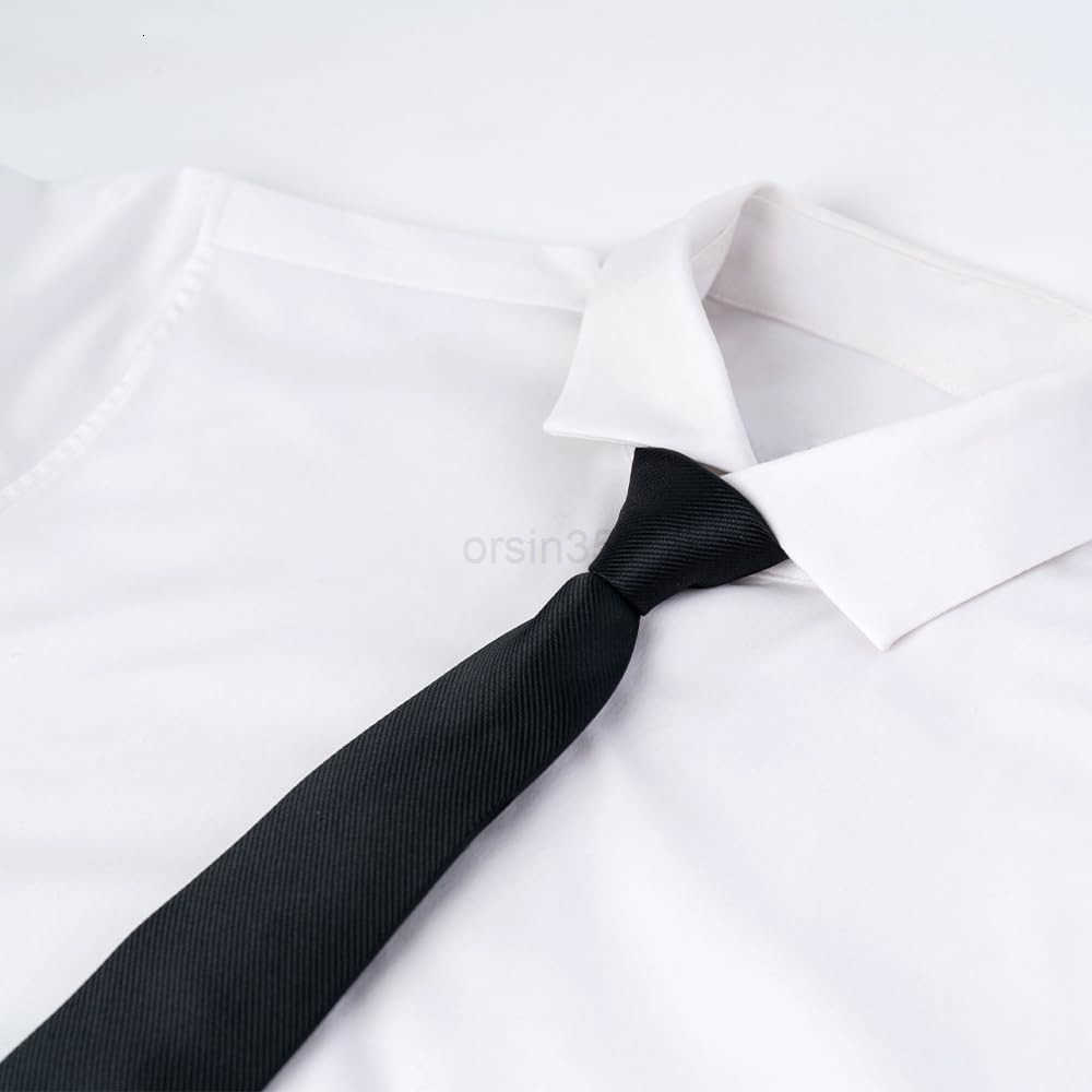 Mens 5 PCS Classic Zipper Ties 5 Desiged Pretied Necktie SetW250904