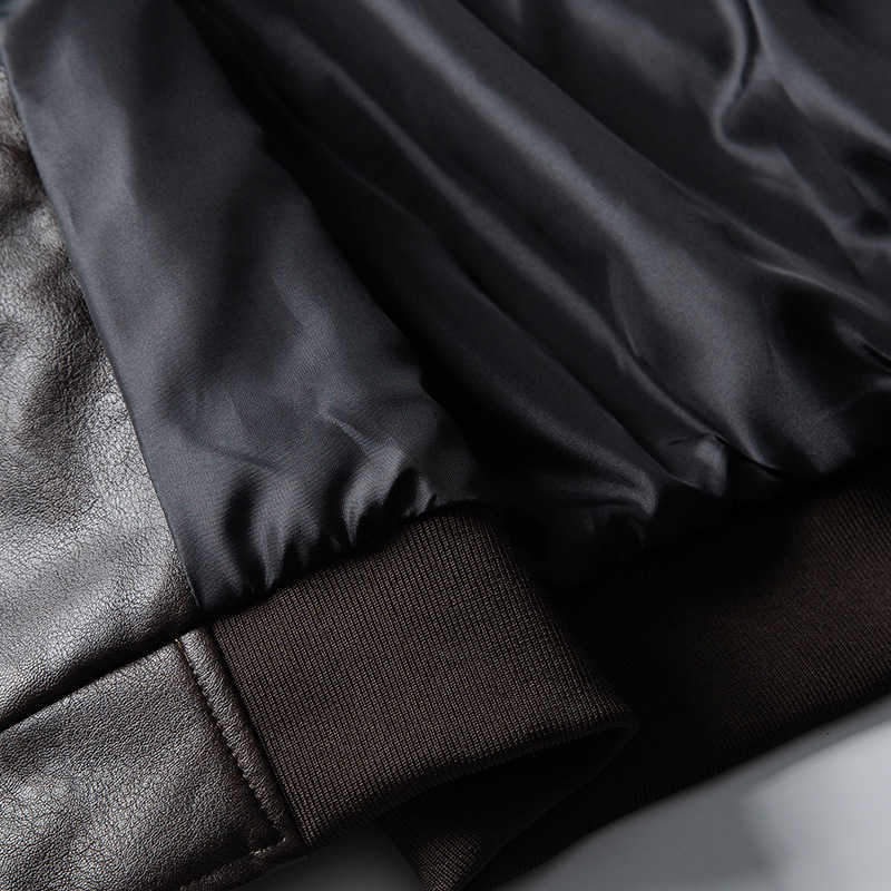 Trendy Outerwear 2025 Autumn New Leather Jacket American Style Trendy Cleanfit Turn-down Collar Casual Coat for Men S2593