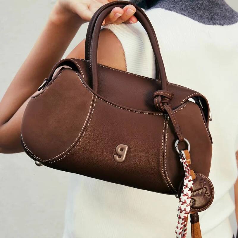 Sanded Leather Tote Women's Crossbody Bag New Shoulder high-quality