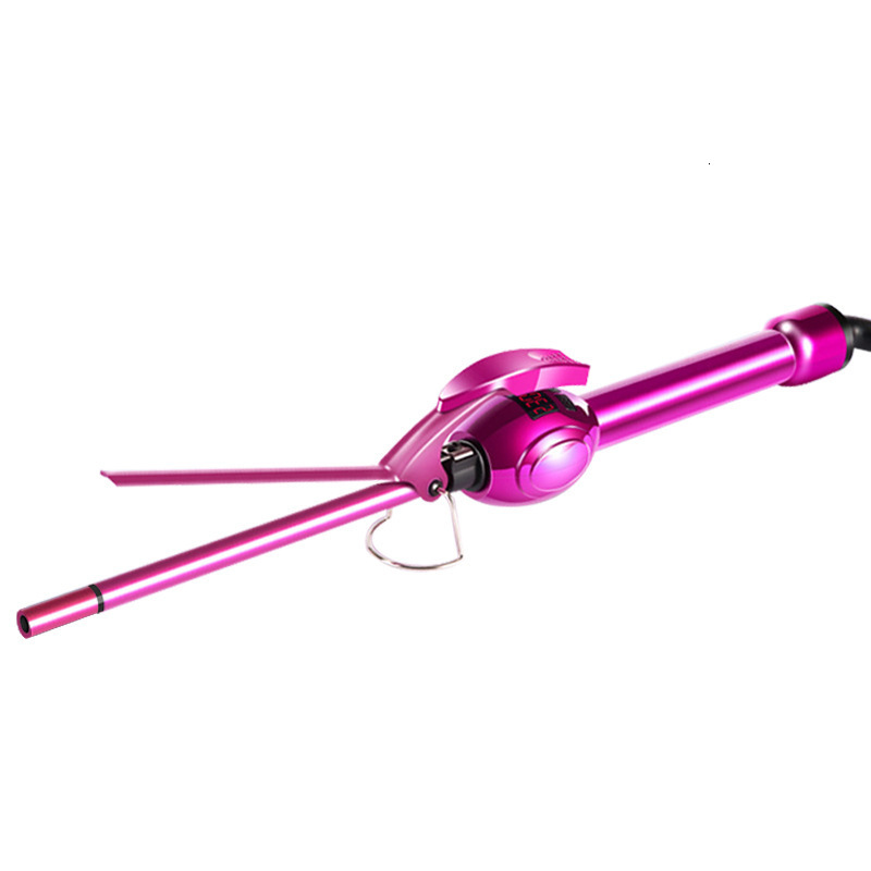 Irons Max 980 Professional Curler Tongs LCD Digital Wand Curling Hair Iron Corrugated Wave Styling Tools 9mm13mm 110-240v X251027