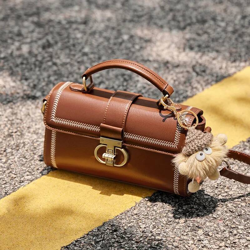 Women's 2025 new crossbody small summer high-end gift leather women's bag