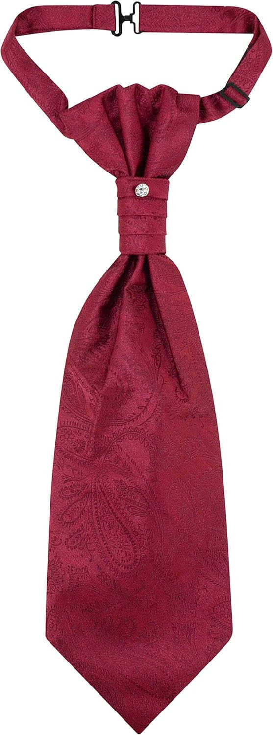 TiedSolid PAISLEY Color Cravat Mens Neck Tie 21 ColorsW250904