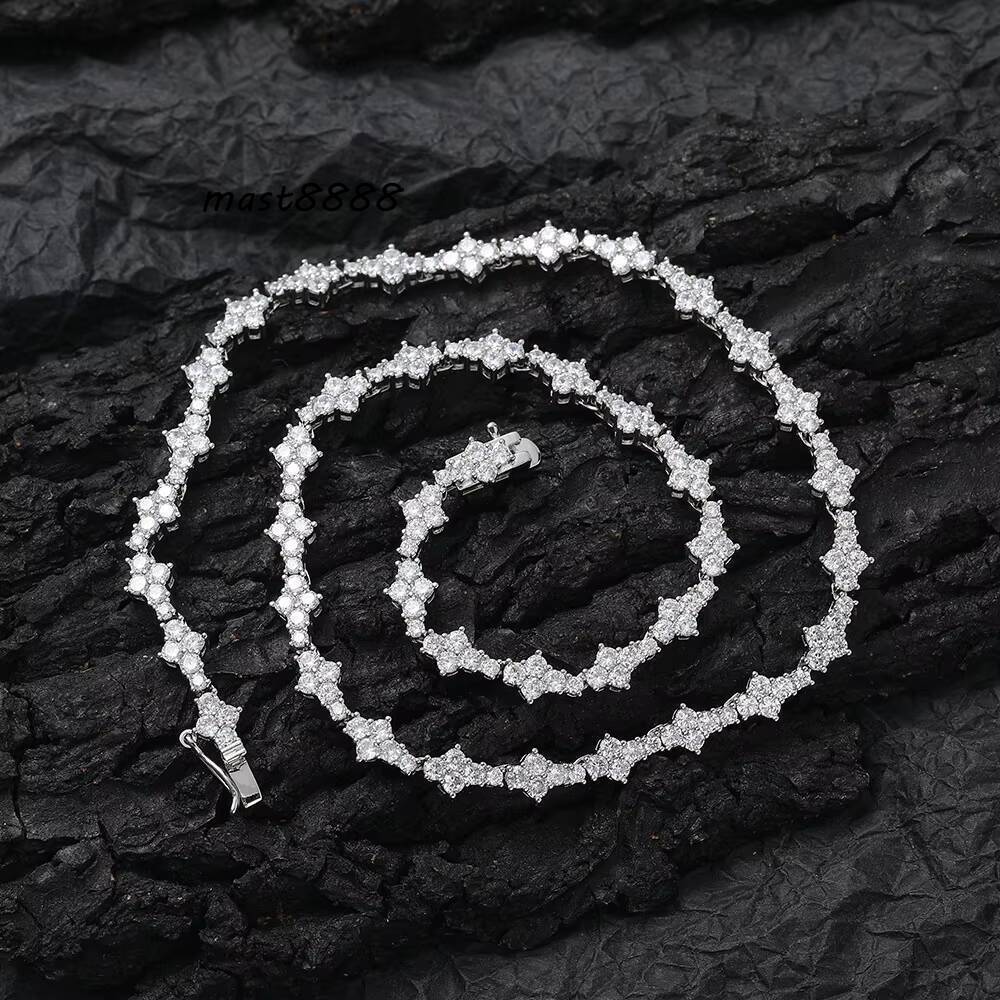 Summer Mens Cuban Thorns Necklace Brass Miami Rock Punk Necklace