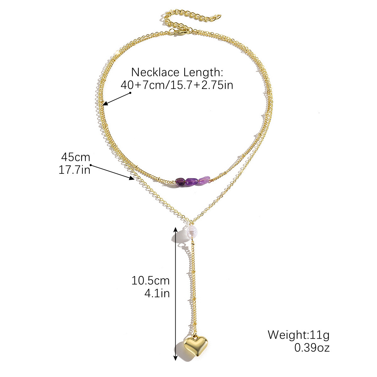 Sweater Chain Extended Bee Pendant Elegant Long Y-shaped Necklace for Women