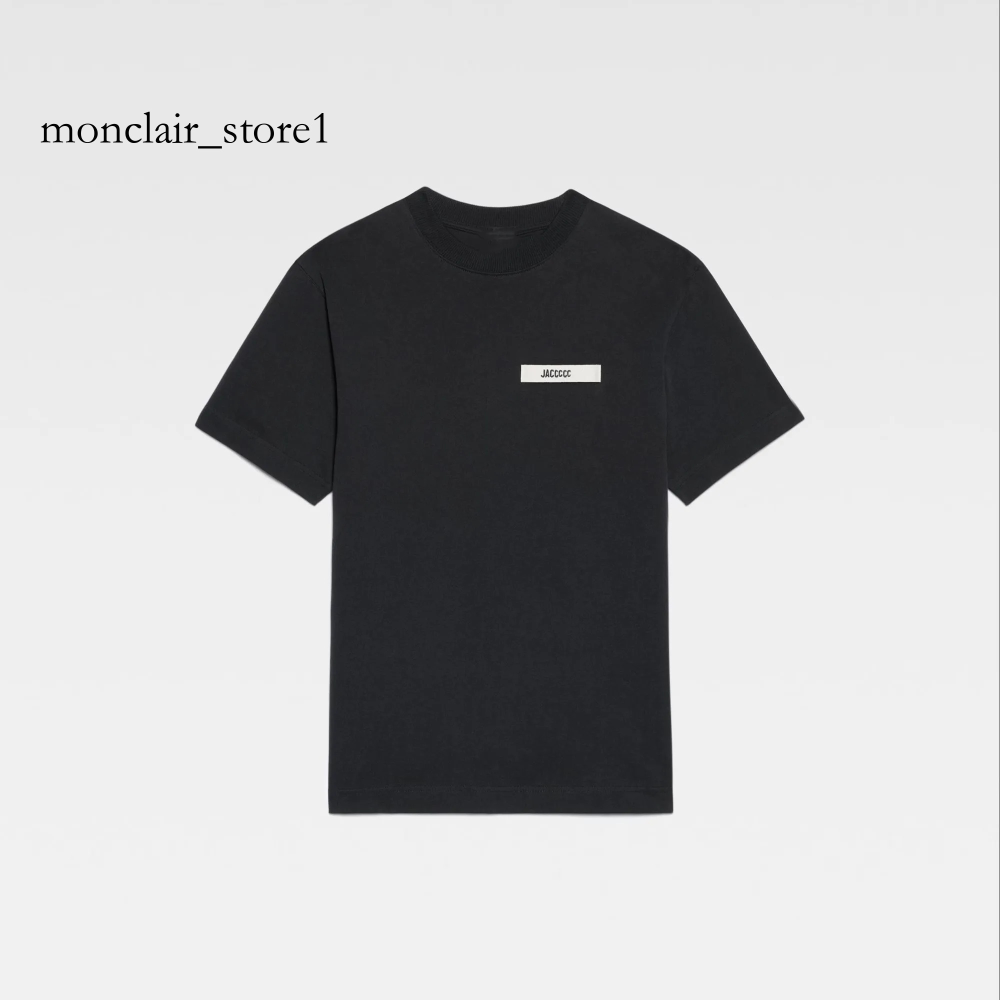 Designer Jaquesmariemage T Shirt Tee For Men Womens Fashion Jaq Tshirt With Letters Casual 100% Pure Cotton Summer Short Sleeve Tops Paris Tee Shirt Printing 6A1 Aa5