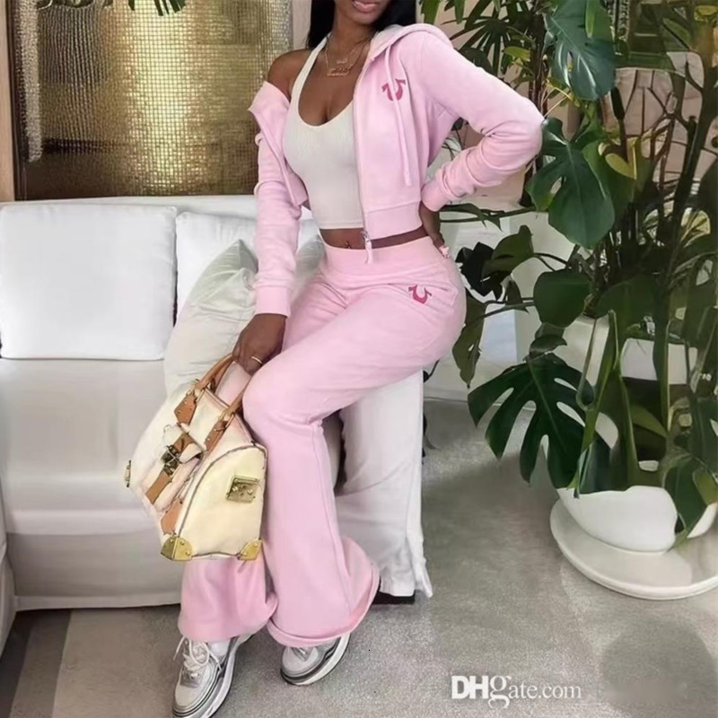 2025 Autumn Womens Tracksuits Two Pieces Set New Fashion Hoodie Sweatshirt And Pants Set 2 PCS Outfits