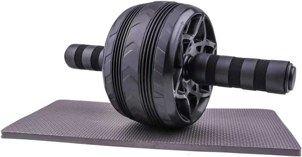 4in1 large roller set equipped with push ups knee pads home fitness equipment for mens and womens core strength and abdominal exercises with a maximum