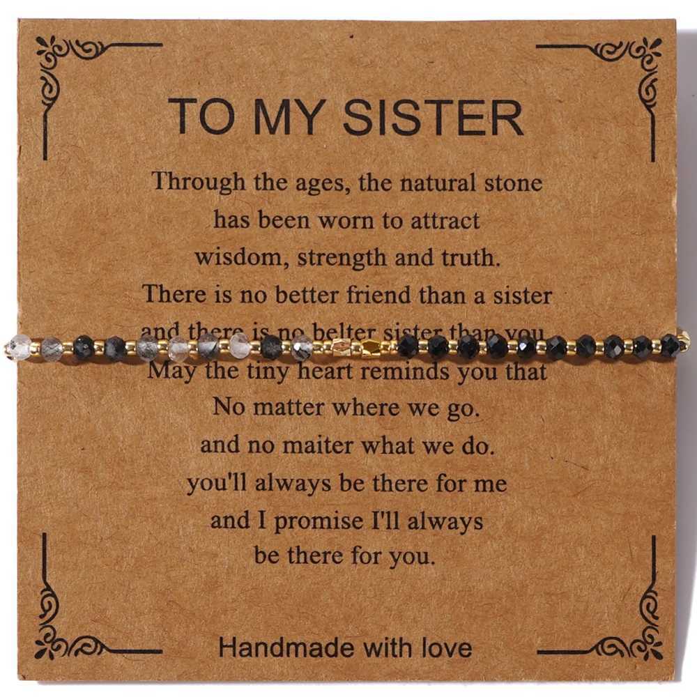 Go2boho Dainty Tiny Stone Beaded Chain Stack Gemstone Y2K Tren Handcrafted Bracelets with Card Gifts Set for Women Men 2024XJ250904