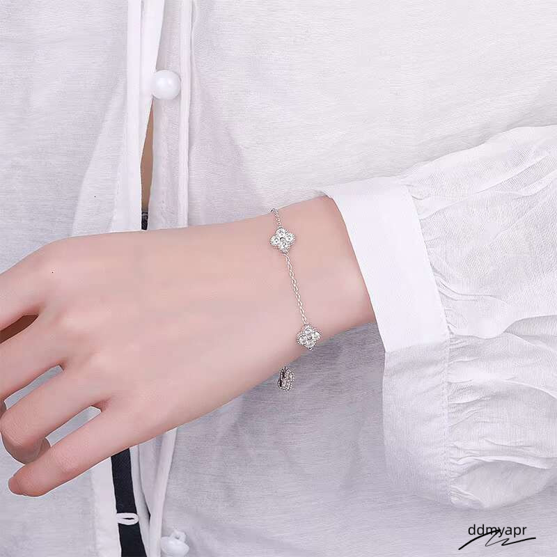 Gold Plated S Sier Moissanite Tennis Bracelet For Women VVS Dia Quality With Ddmyday GRA Certificate, Elegant Charm Jewelry Ddmyday