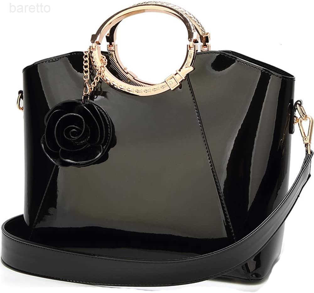 Leather Handbags for Women Top Handle Tote Bags Stylish Satchel Handbag Evening Bag Purses Ladies Shoulder Bags M250904