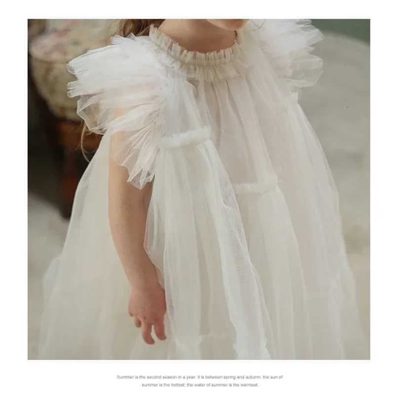 Baby Girl Summer Dress Toddler Kids Dress Baby Tutu Dresses Children Birthday Party Dress Baby Girl Clothing Z250904