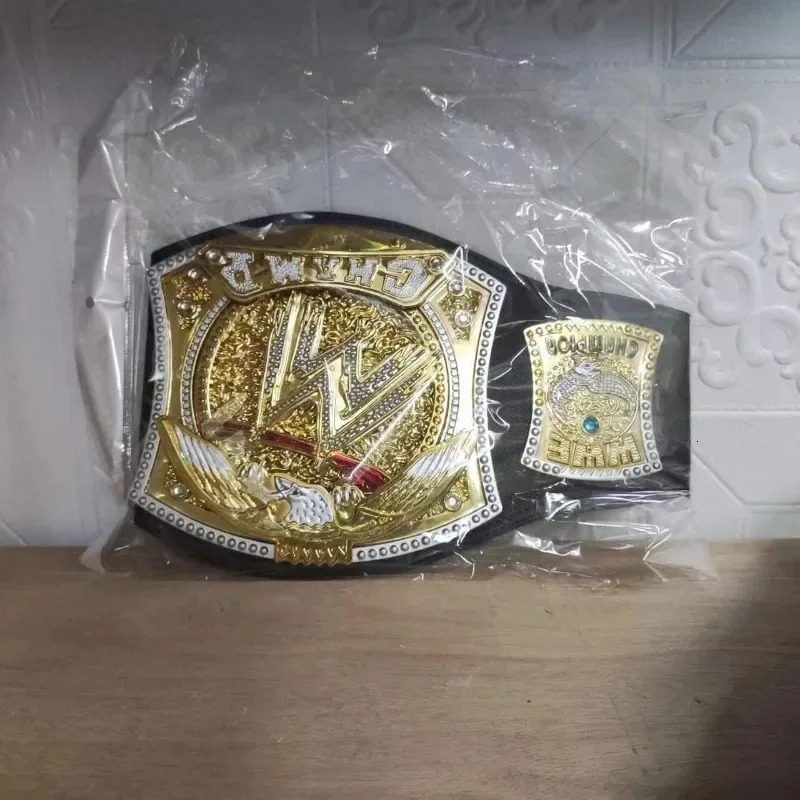 Gold Wrestling Champion Belt Championship World Heavyweight Champion Occupation Belt Title Gladiators Waistband Home Decoration 250904