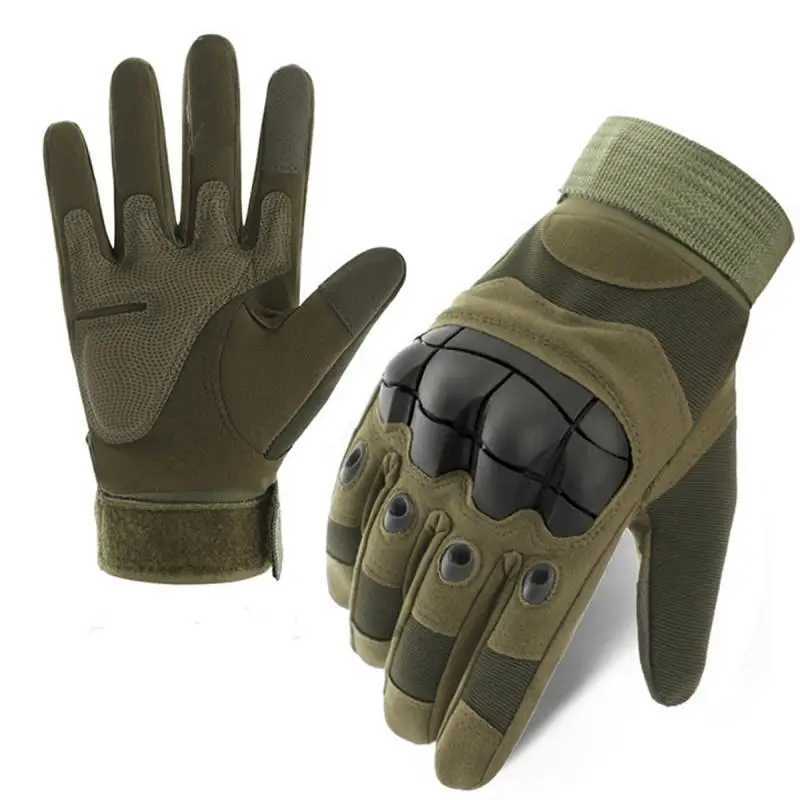 Outdoor sport Hunting Full Finger Walking Gloves Mountaineering Gloves Touch Design Fitn Protection Sports Motorcyc GlovesXJ250904
