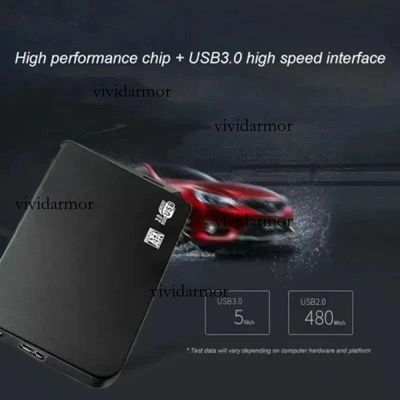 Portable SSD 1Tb Large Capacity Solid Hard Disk 2Tb4tb Highspeed External Drive Usb30typec For Laptopdesktopphone 240828