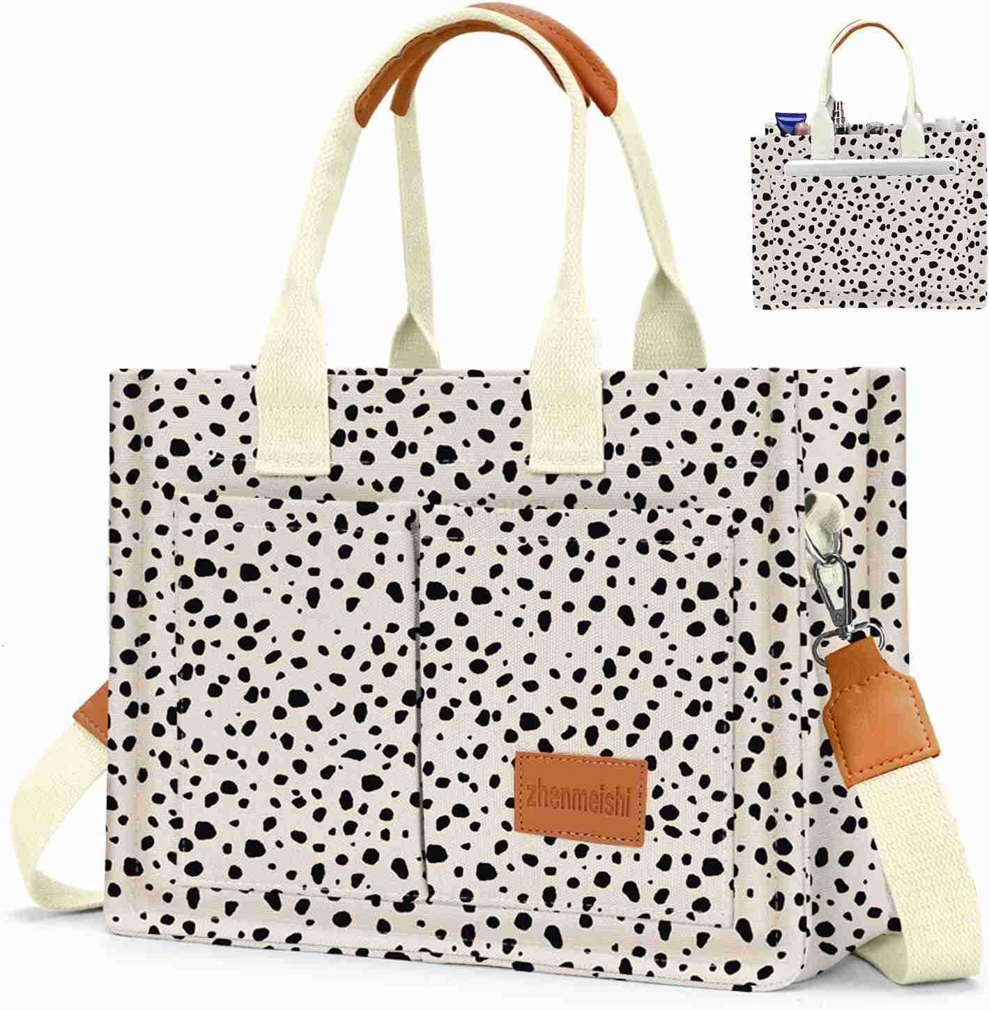 Bag for Women with Pockets Crossbody Bag Tote Shoulder Handbags Casual Work Bags Everything Tote BagW250904