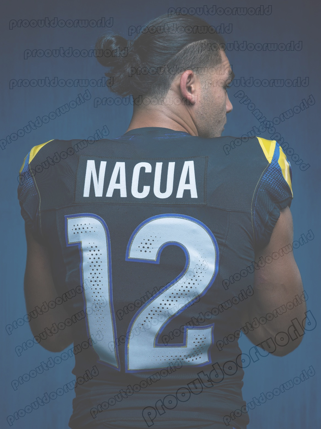 8 Jared Verse 2025 Rivalries Football Jeresy 12 Puka Nacua Matthew Stafford Adams Stafford Williams Rozeboom Fiske Dickerson Stetson Donald Custom Sti