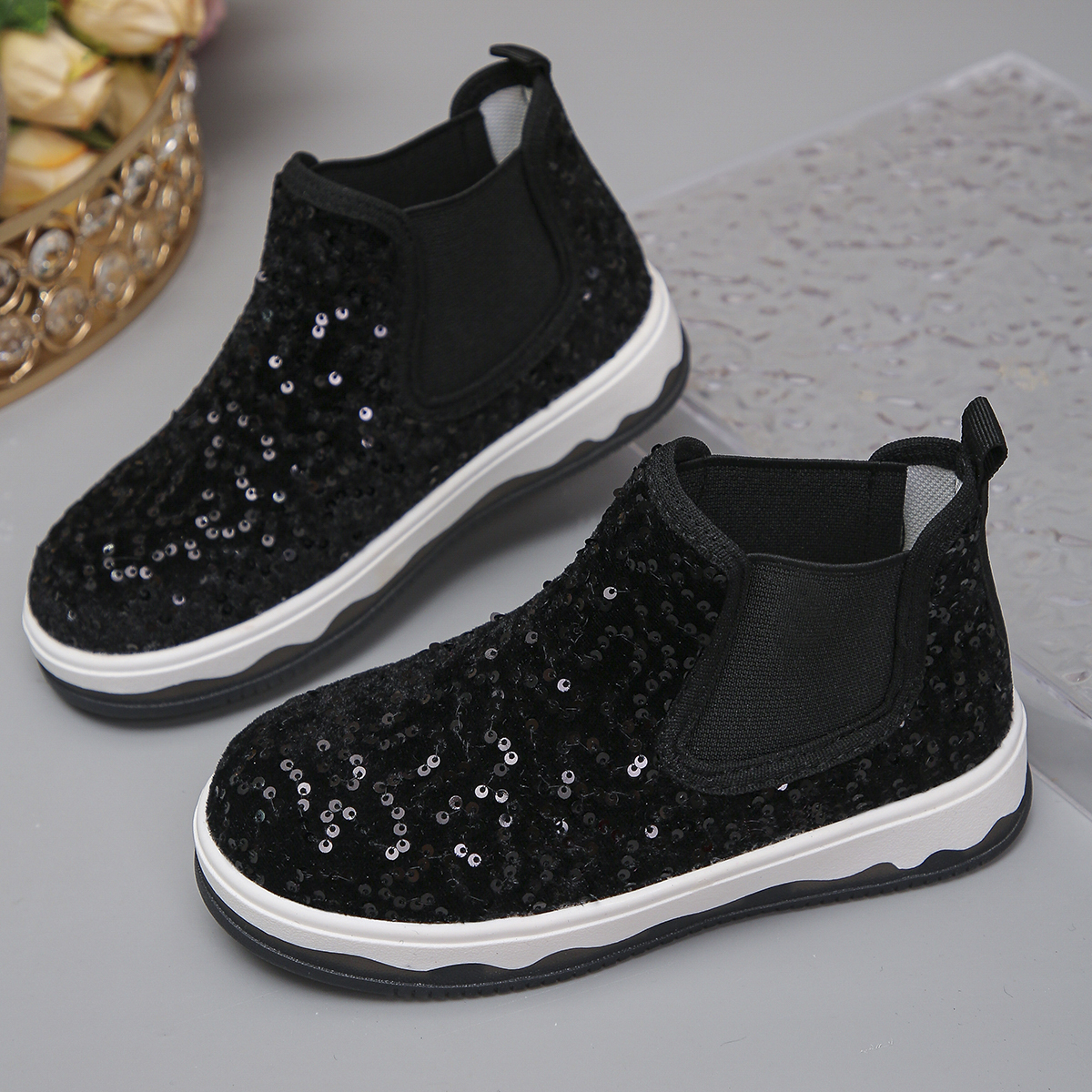 Fashionable children's single boots; Girls' fashionable short boots