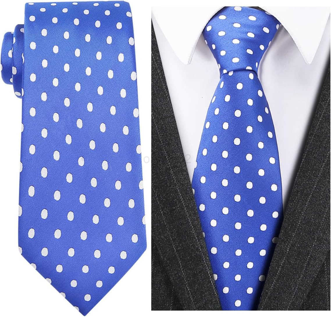 Ties for Men6 Packs Assorted Pattern Jacquard Weave Formal Necktie Set for ManW250904