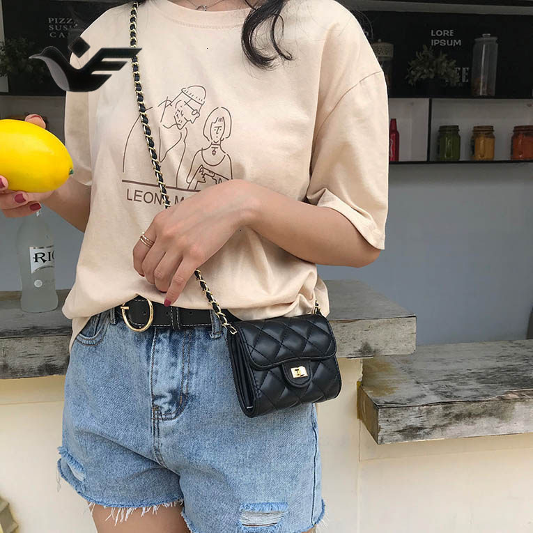 Feiyan Free Shipping New Designer Bag Luxury Shopping Bag Fashion Quilted Small Square Bag Korean Style Crossbody Bag