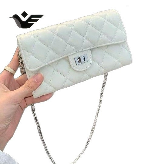 Feiyan Free Shipping New Designer Bag Luxury Shopping Bag Small Square Bag Classic Versatile Black Chanel Style Phone Bag Women's Wallet