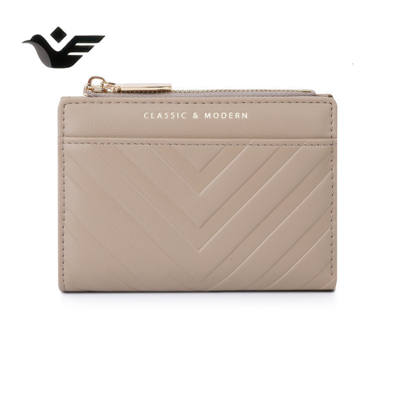 Feiyan Free Shipping New Designer Bag Luxury Shopping Bag Striped Embossed PU Leather Wallet For Women Ins Multi-card Slot Cross-border Versatile Smal