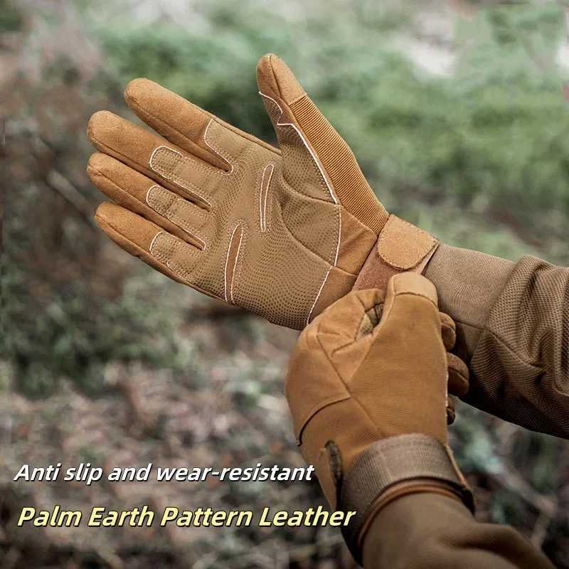 Touch Screen AntiSkid Full Finger Tactical Gloves For Men And Women Driving Riding Hunting Motorcyc Climbing Tactical GlovesXJ250904
