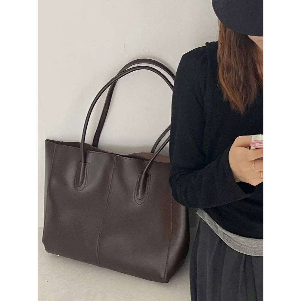 Designer Bag CGCBAG Fashion Designer Brand Tote For Women Simple Solid Lage Capacity Square Bag High Quality PU Leather Handbags