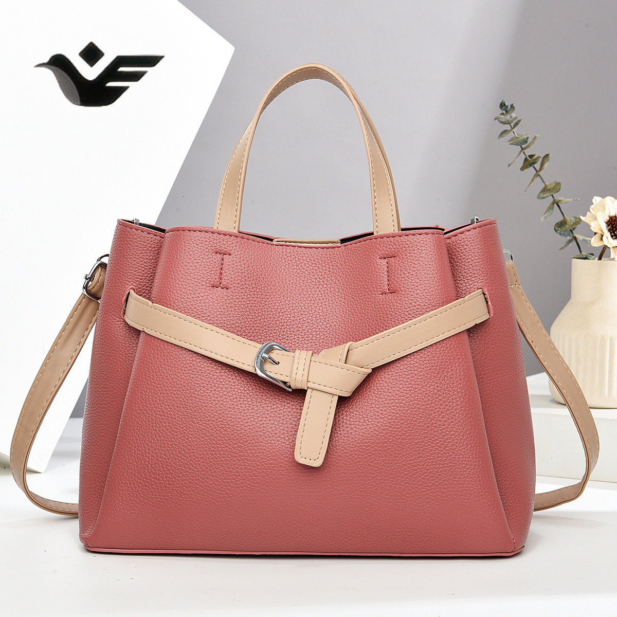 Feiyan Free Shipping New Designer Bag Luxury Shopping Bag Macaron Multi-layer Handbag Patchwork Color-blocking Fashionable Elegant Shoulder Bag High A