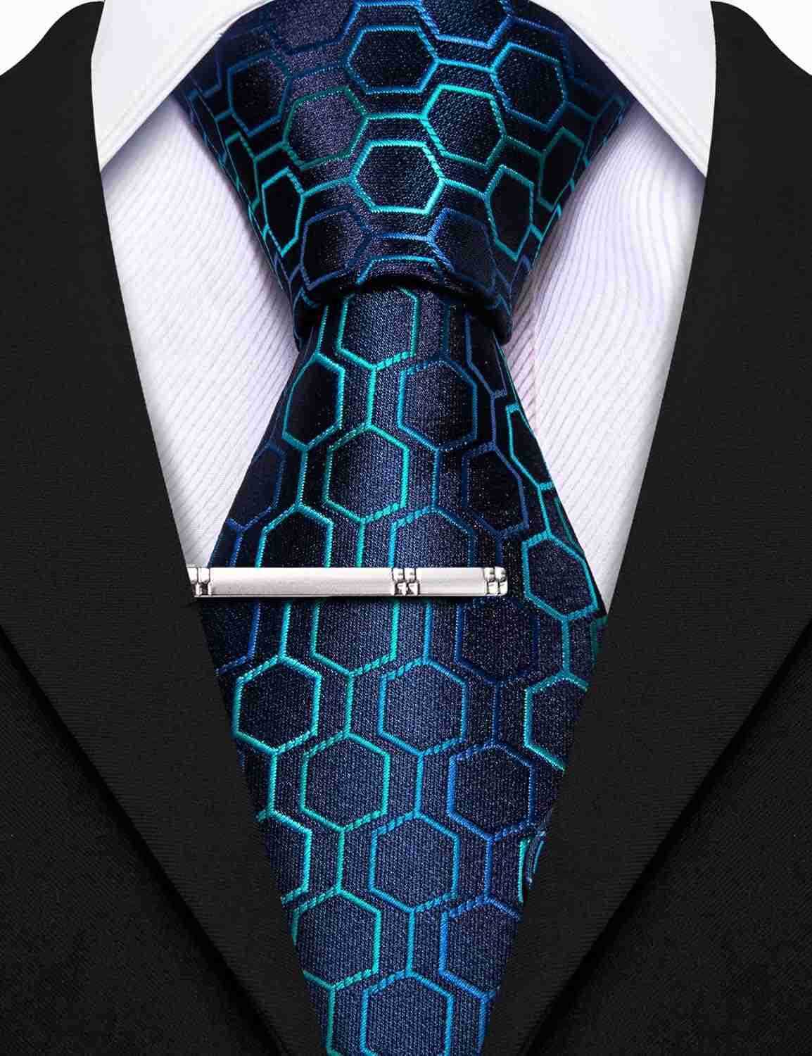 Mens 6 PCS Ties Silk Striped Paisley Check Floral Necktie Silky Woven Wedding Business Party Ties 334W250904