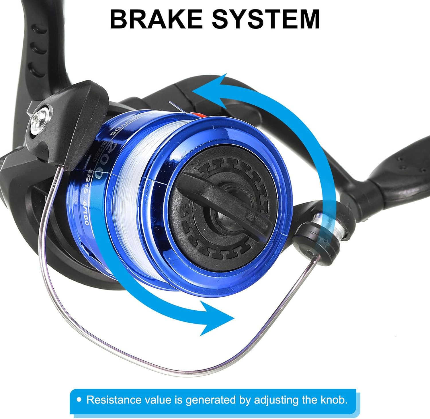 Fishing Reel LeftRight Interchangeable Handle W250904