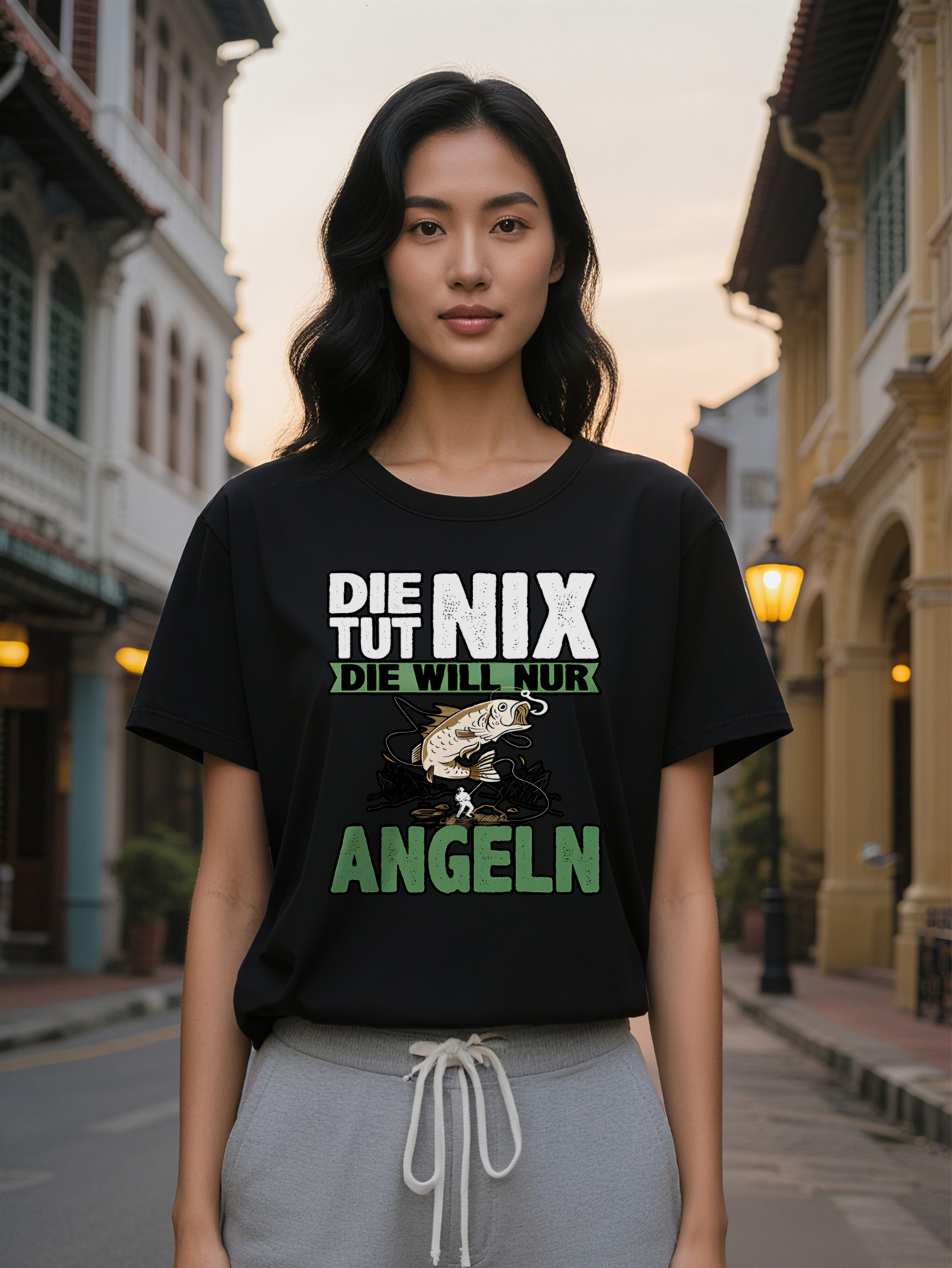 Large XL Women's Casual Crew Neck T-Shirt with Die Cut Nix Will N rn Print Regular Fit Summer Essential Perfect Gift for Women Plus Size