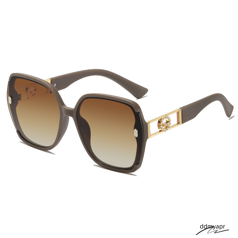 Designer For Women Men Oversize Fashion Classic Sunglasses Polarized Goggle Pilot PC Frame Oversized Ddmyday Uv400 Eyewear Kp82 Ddmyday