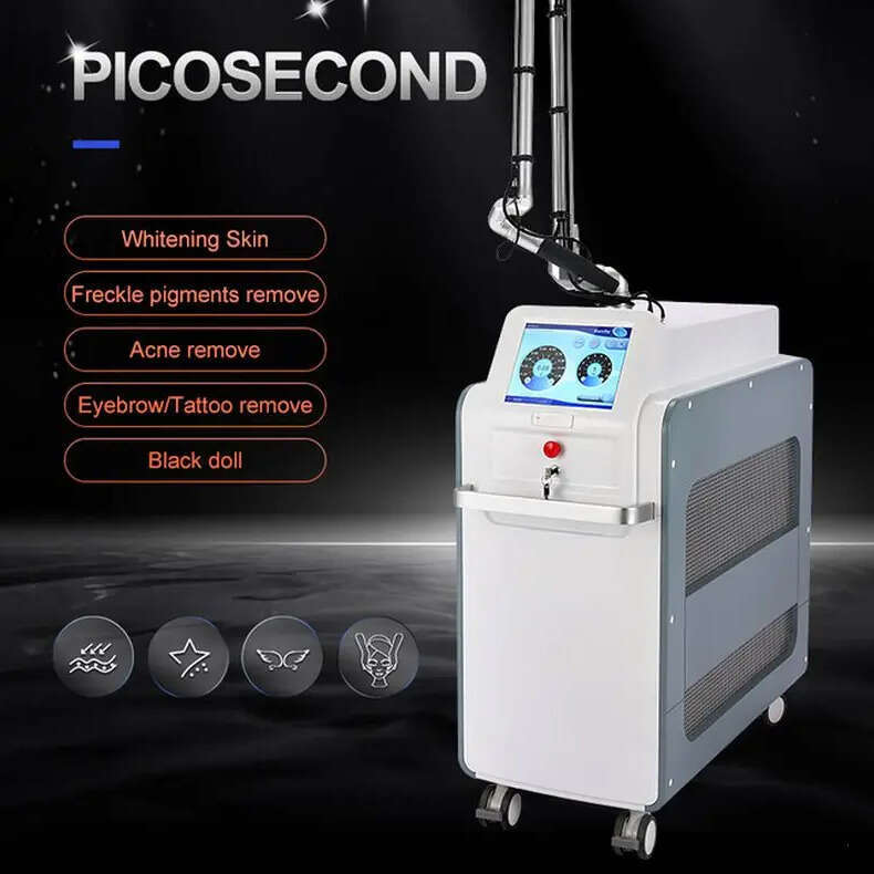 2025 Trending Nd Yag Picosecond Laser High Power For Tattoo Removal Eyebrows Washing Anti-Pigmentation Upgraded Handle Skin Whitening Picolaser Device