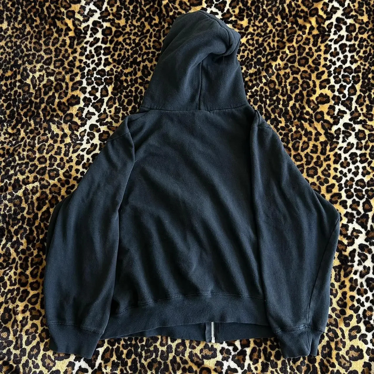 Women Zip up Emo Hoodies Gothic Heart Print Loose Long Sleeve Sweatshirt Jacket for Spring Fall Y2K Aesthetic Streetwear 250904