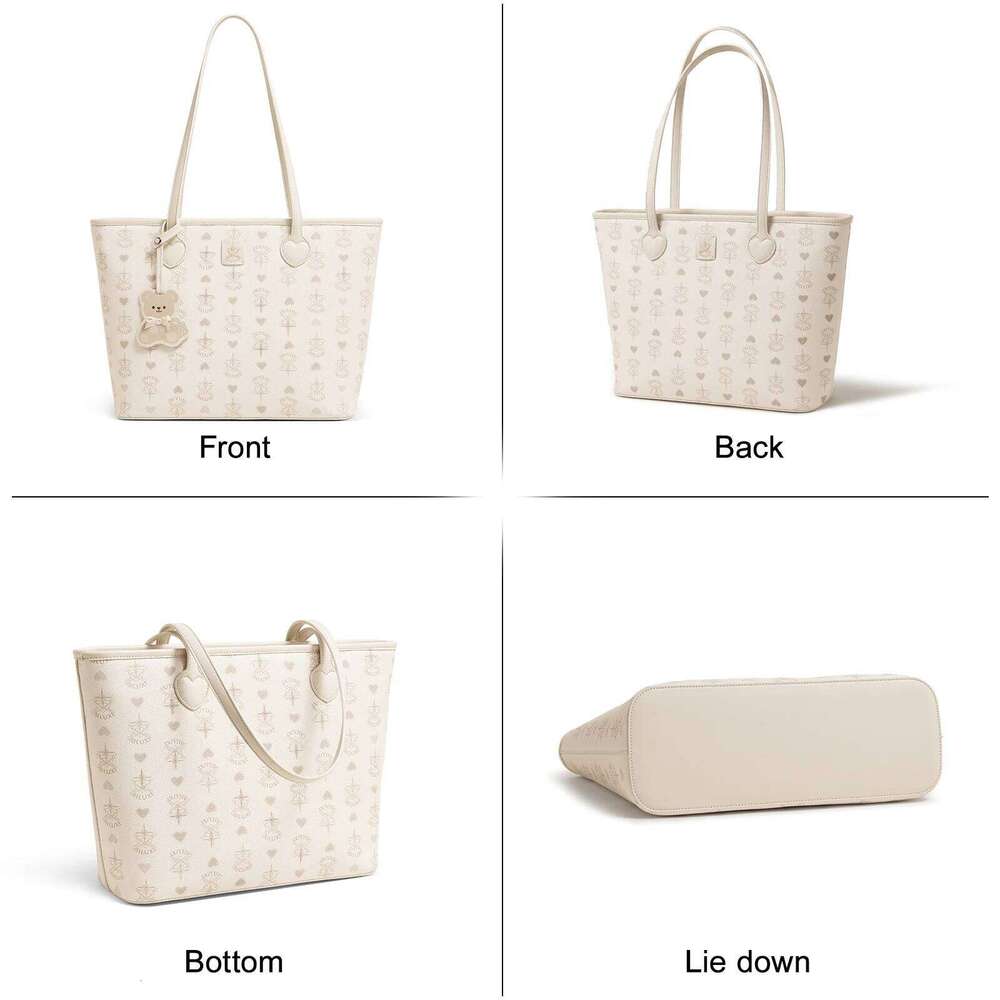 AILUXI Large Capacity Tote Women Versatile Commuter Lightweight Shoulder Student Laptop Bag Original Brand Valentine Gift