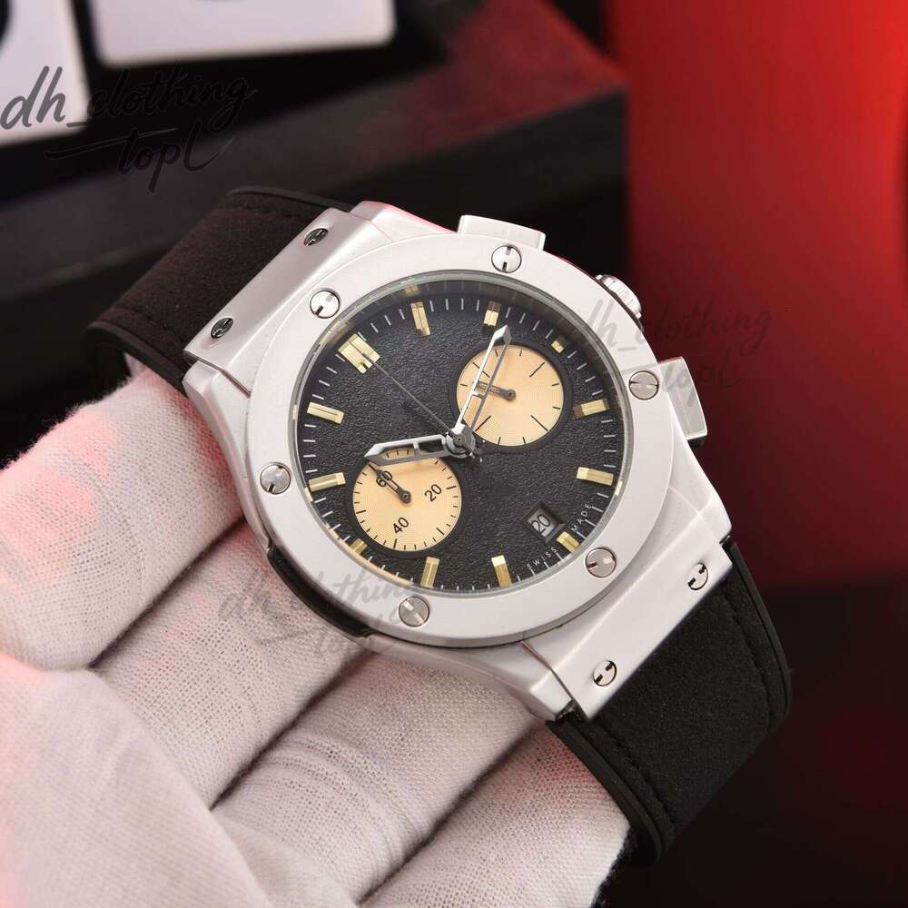Hublotx Watch Quartz Watch Watches Men Designer Nylon Strap Alloy Hubloxs Wrist Watch Scratch-Resistant Premium Hublotts Classic Fits Snugly On The Wrist